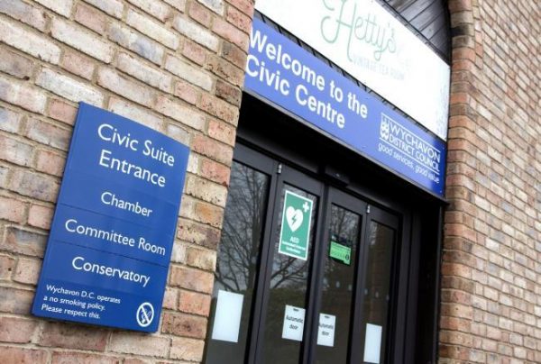 CYCLING: Civic Centre in Pershore