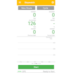 Cyclemeter cycling app