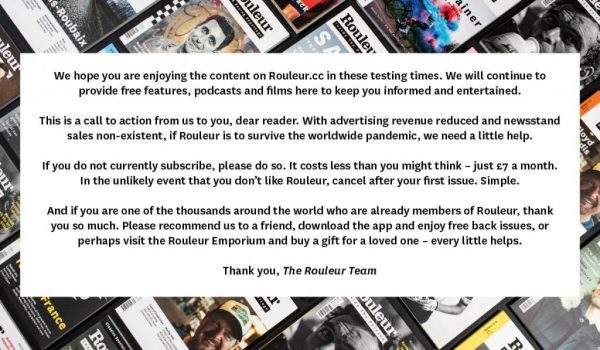 Rouleur web banner