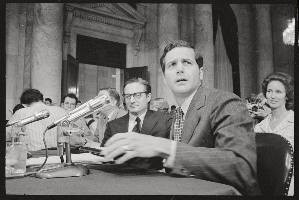 Jeb Stuart Magruder at Watergate Hearing