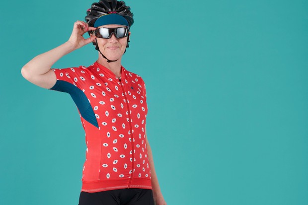 IRIS All Eyes On Me women's cycling jersey What to wear on a bike ride