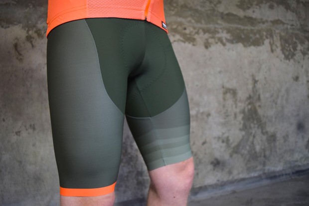 Santini Tono bib shorts in flasy orange What to wear on a bike ride