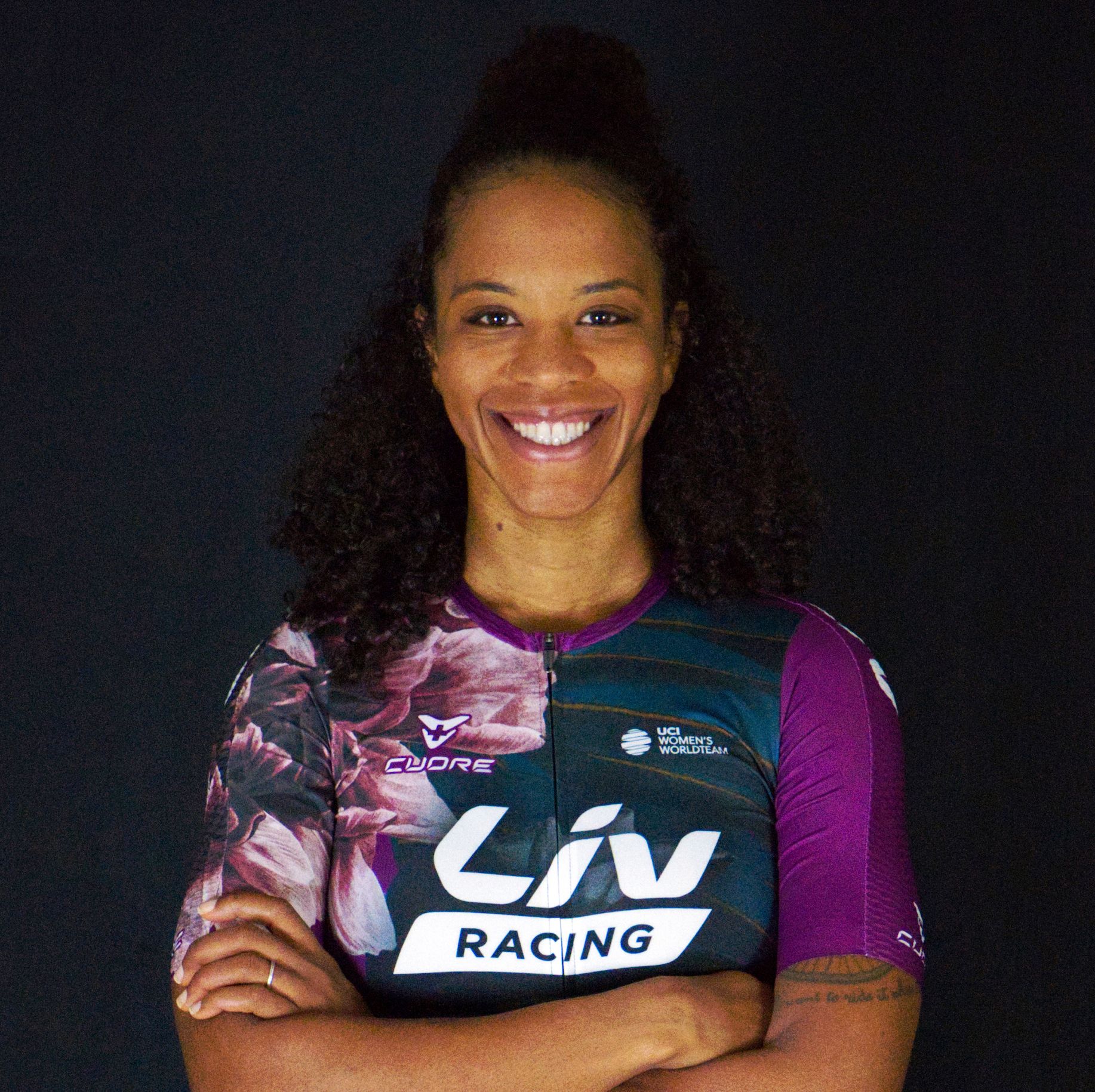 ayesha mcgowan women's worldtour headshot of ayesha mcgowan