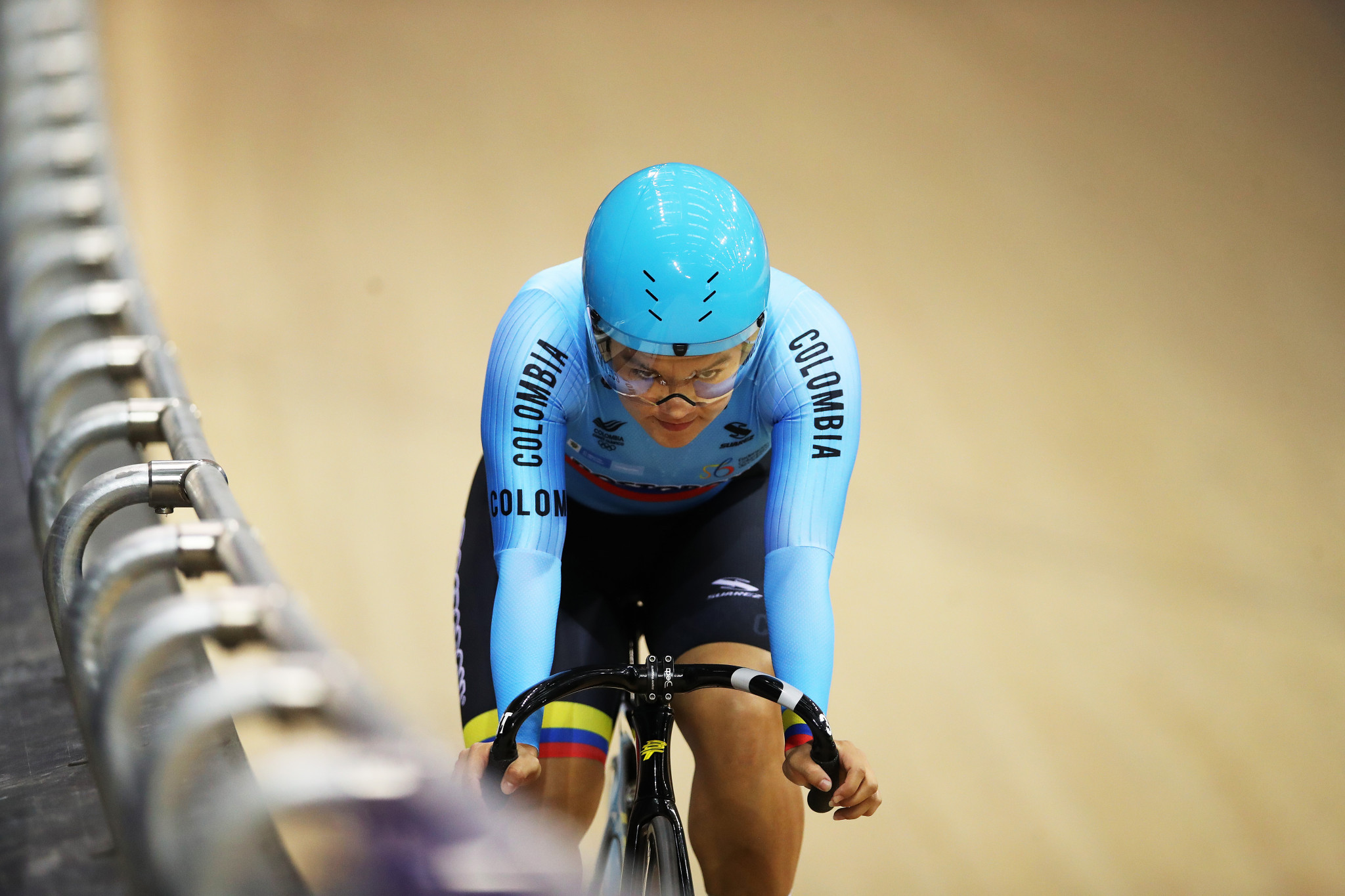 Martha Bayona Pineda won the women's 500m time trial ©Getty Images