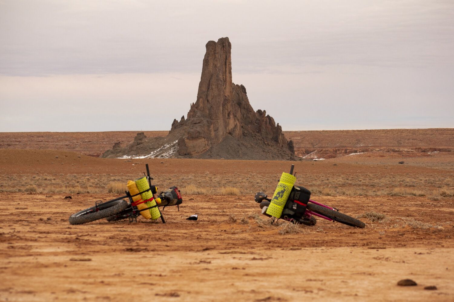 camp among the 30 million year old rock formations that dot the navajo nation