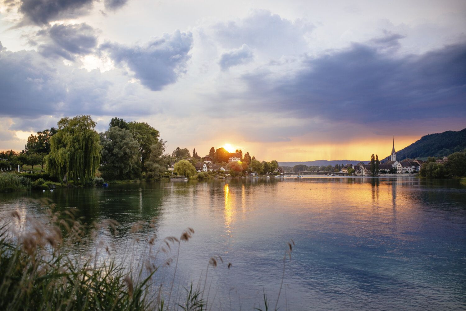 lake constance at stein am rhein