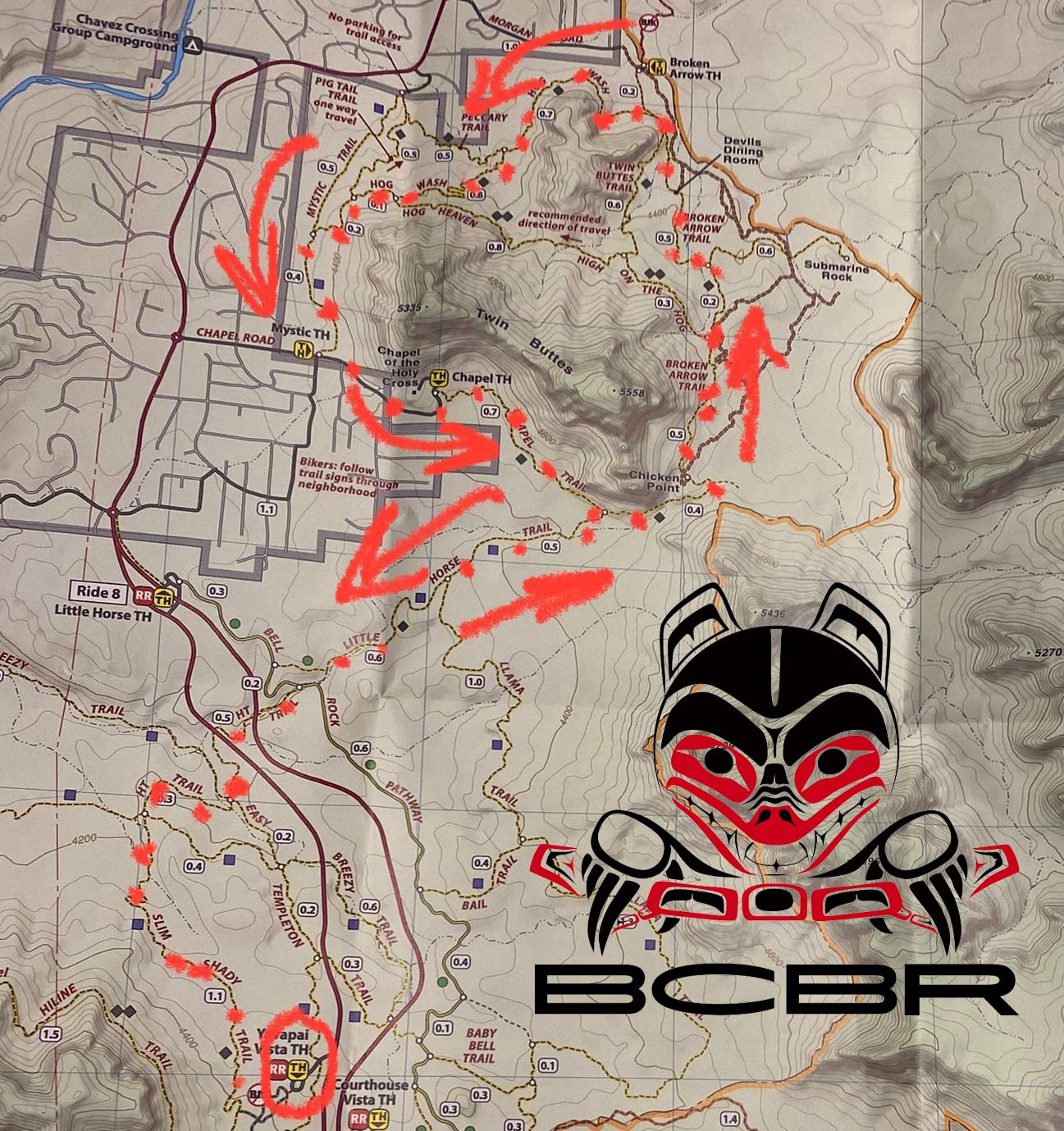 BCBR goes to America, BC Bike Race is moving to the USA for 2022, Sedona route leaked
