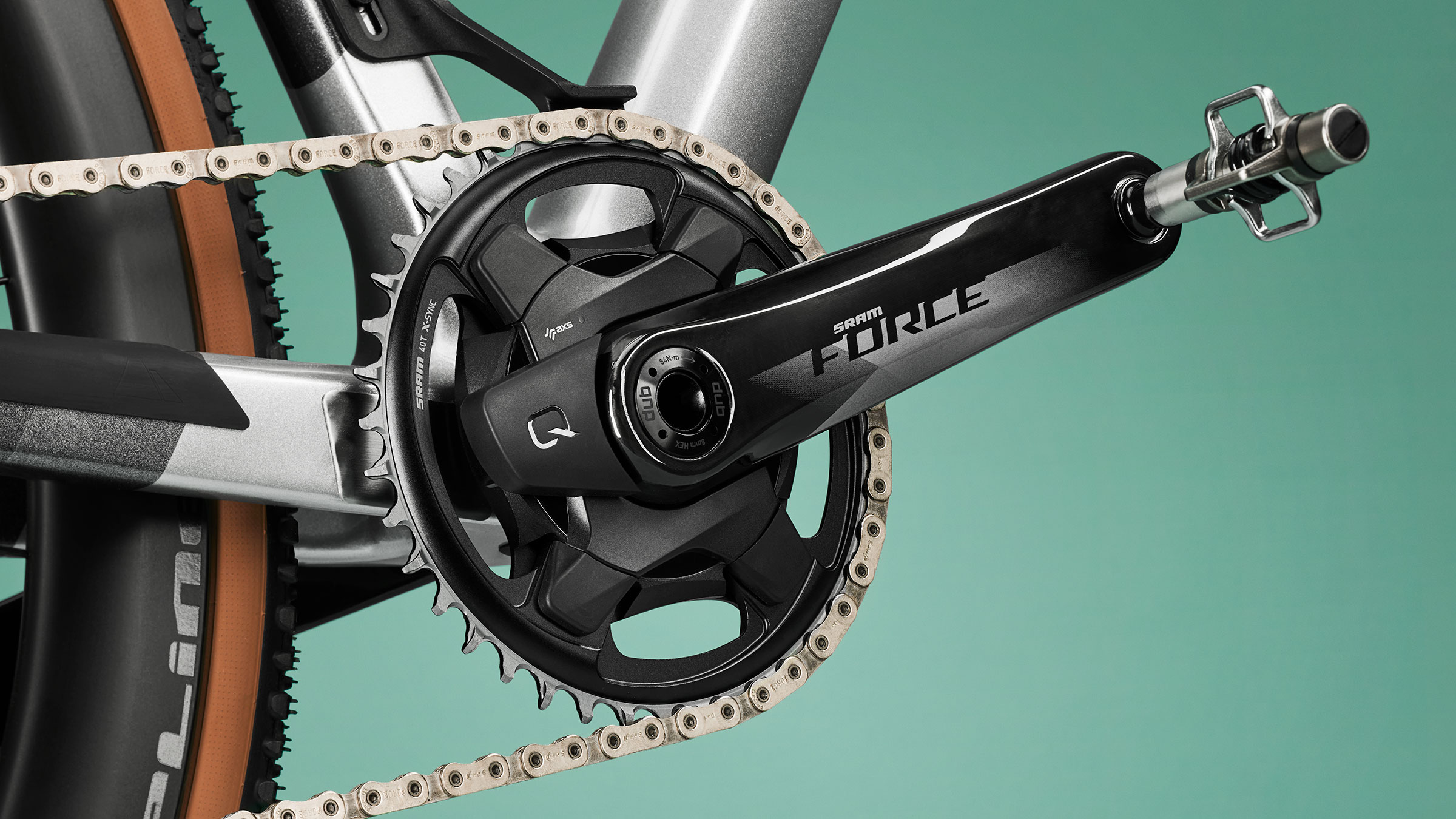 2023_Inflite_CF_SLX_9_Quarq_Powermeter canyon cyclocross bike inflite drivetrain