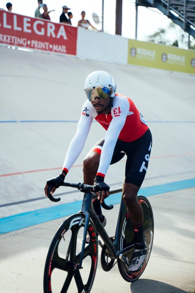 Trinidad and Tobago cyclist Akil Campbell - 